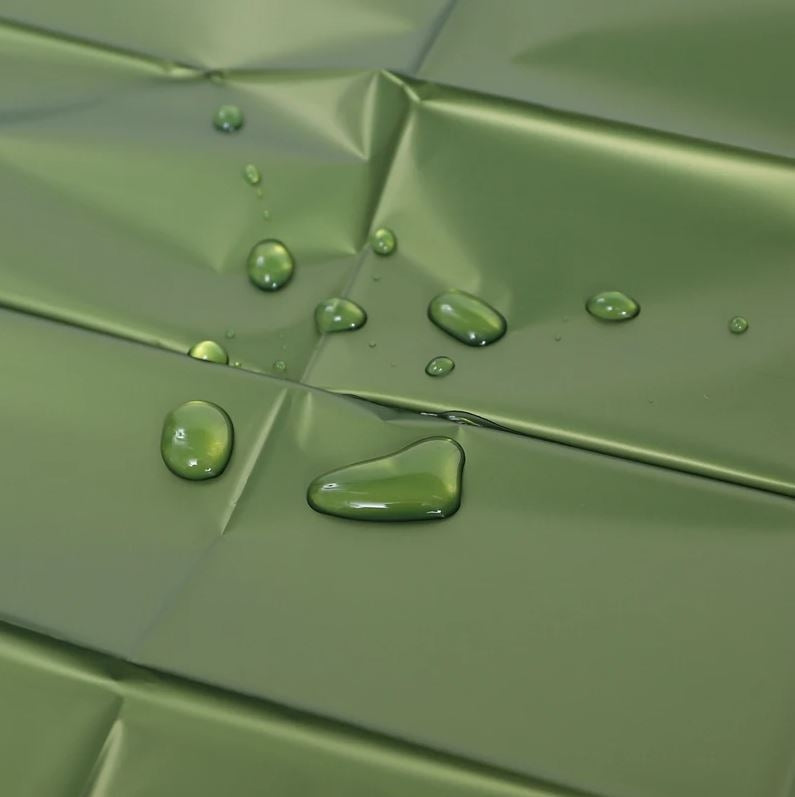 Emergency Thermal Blanket Green-Silver 150x200 cm