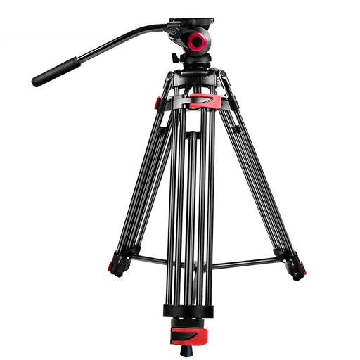 Aluminum Alloy Camera Tripod Stand with Fluid Head