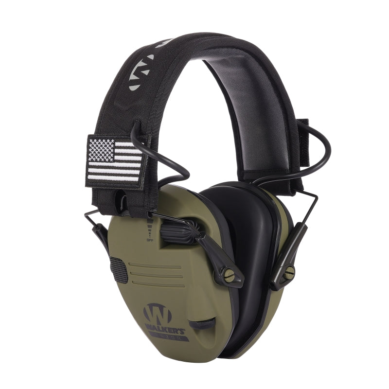 Walker's W1 Active Hearing Protection Headset Kaki