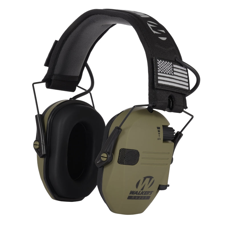 Walker's W1 Active Hearing Protection Headset Kaki