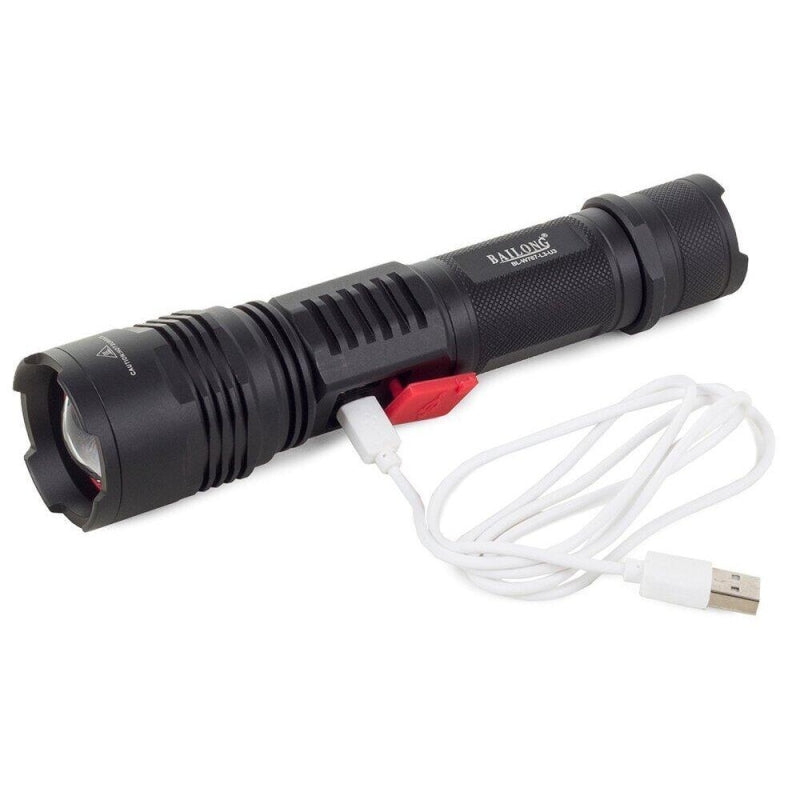 Bailong LED CREE XM-L T6 Tactical Flashlight with Zoom