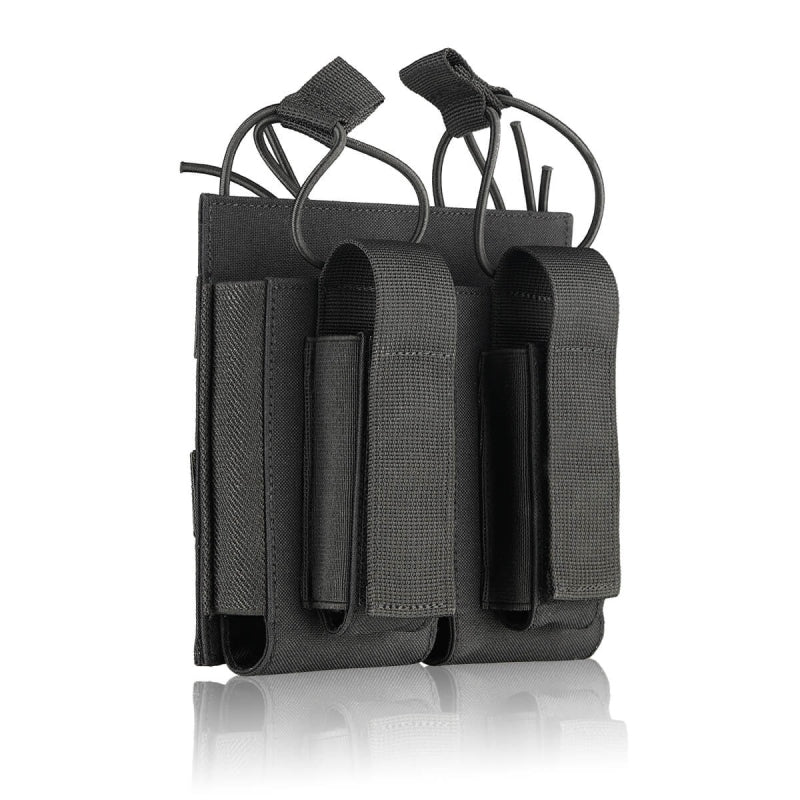Nylon Double Magazine Pouch for Rifle and Pistol TB-RMP01 (4 Magazines)