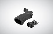 Rubberized AR-15 Grip with Beavertail
