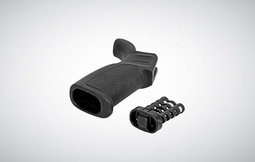 Rubberized AR-15 Grip with Beavertail