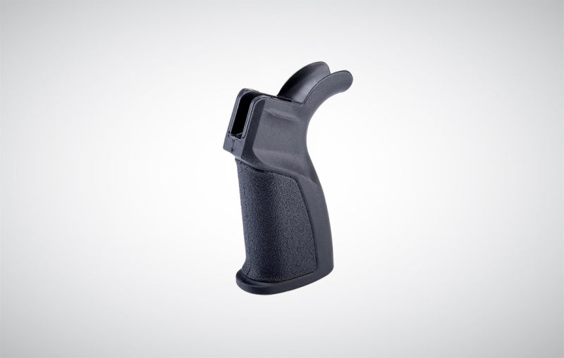 Rubberized AR-15 Grip with Beavertail