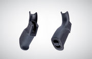 Rubberized AR-15 Grip with Beavertail