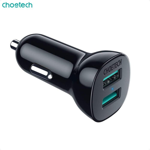 Dual USB-A Car Charger 36W