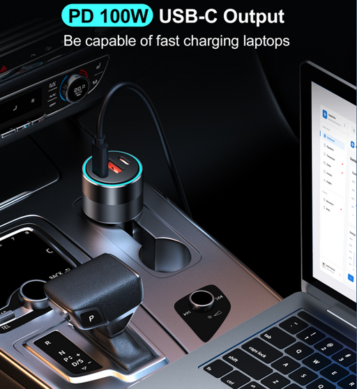 Dual USB-C USB-A 130W Fast Charger
