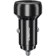 Dual USB-C and USB-A Car Charger 60W