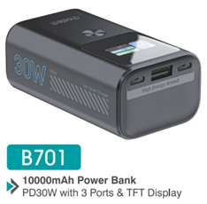 Powerbank B701 10000mAh Portable Power Bank