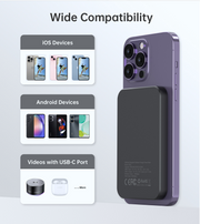 Slim Wireless Power Bank 5000mAh B709