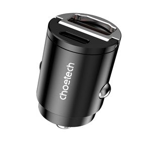 30W PD + QC Fast Car Charger with Hook