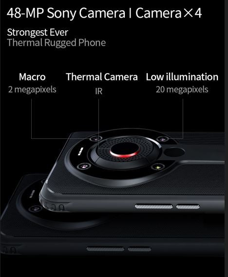 Infiray PX1 Thermal Imaging Rugged Smartphone 5G 256GB