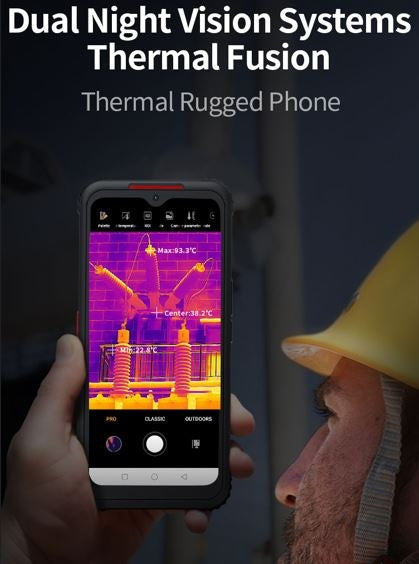 Infiray PX1 Thermal Imaging Rugged Smartphone 5G 256GB