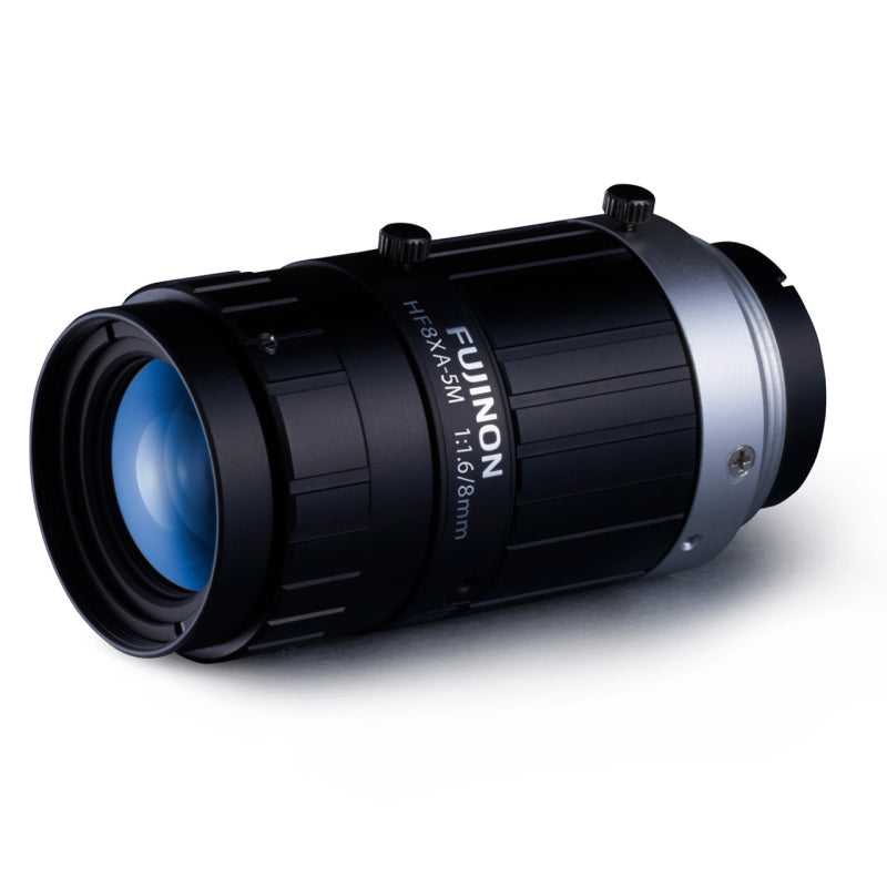Fujinon HF8XA-5M 2/3" 8mm F1.6 Manual Iris C-Mount Lens