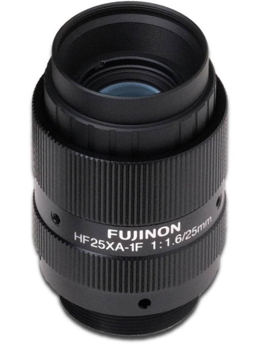 Fujinon HF25XA-1F C-Mount Lens 25mm Fixed Iris