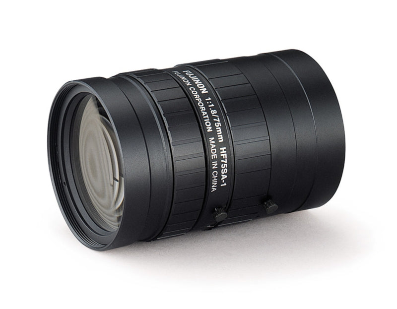 Fujinon HF75SA-1 2/3" 75mm F1.8 Manual Iris C-Mount Lens