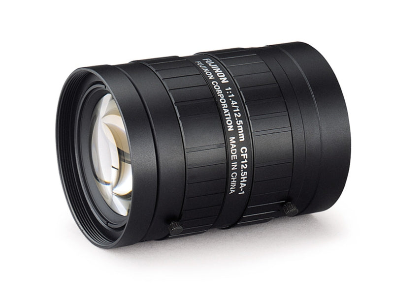Fujinon CF12.5HA-1 Surveillance Lens 12.5mm F1.4 Manual Iris C-Mount