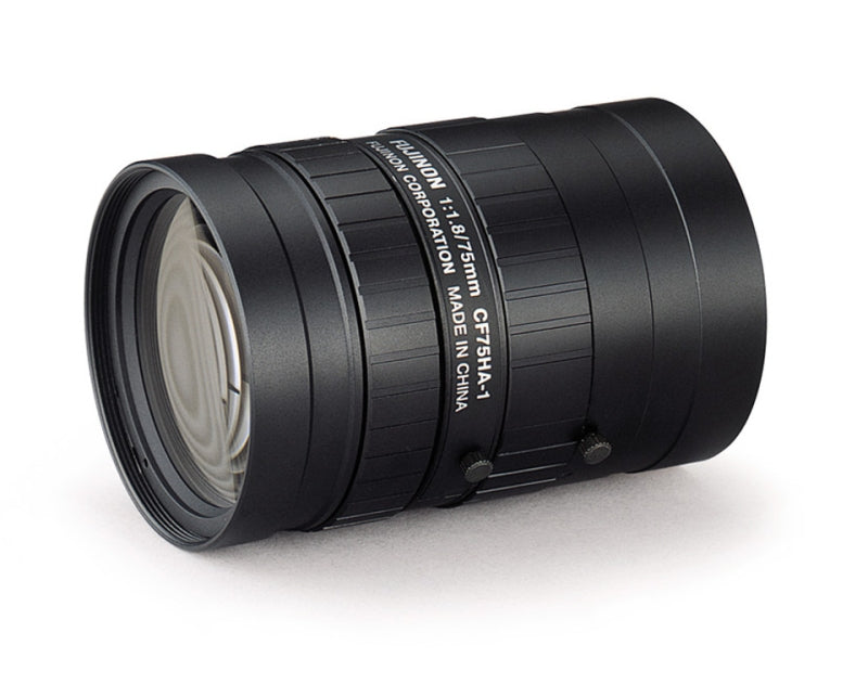 Fujinon CF75HA-1 1" 75mm f/1.8 Manual Iris C-Mount Lens