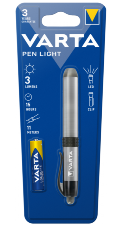 Varta 16611 Penlight LED Compact Flashlight