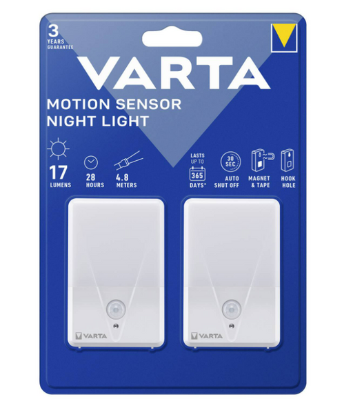 Varta Twin Motion Sensor Night Light LED Set