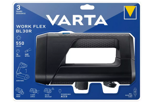 VARTA Work Flex BL30R Rechargeable Work Light
