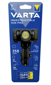 Varta Indestructible H20 Pro LED Headlamp