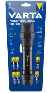 Varta Indestructible F30 PRO 6W LED Flashlight