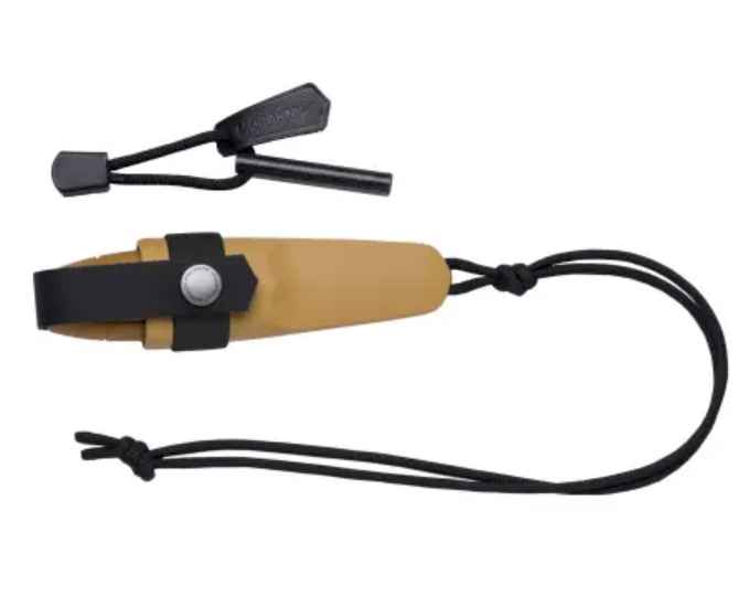 Morakniv Eldris Neck Knife with Fire Starter Yellow 5.9cm Blade
