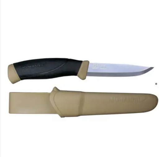 Morakniv Companion Desert Fixed Blade Knife 10.4 cm