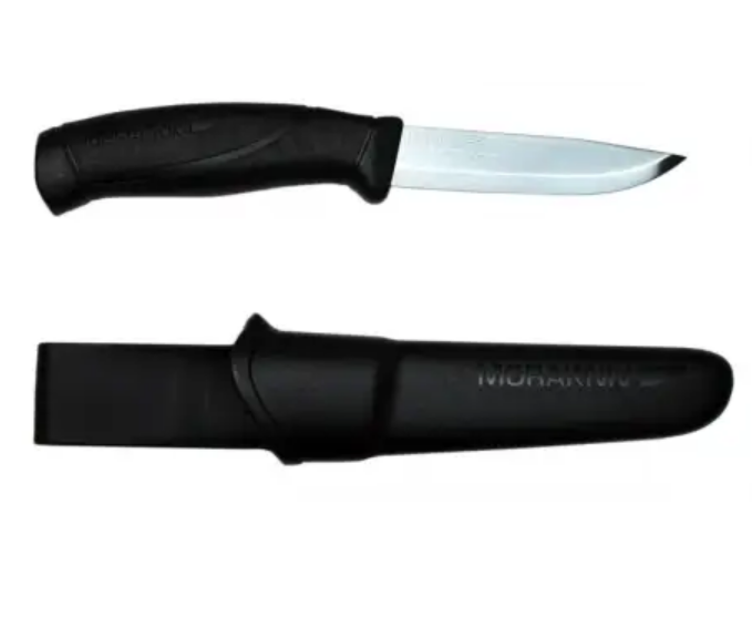 Morakniv Companion Black Fixed Blade Knife