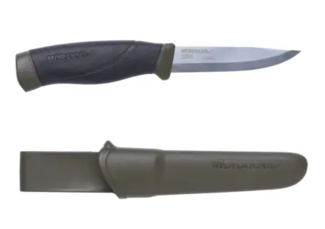 Morakniv HeavyDuty MG Fixed Blade Knife 10.4 cm High Carbon Steel