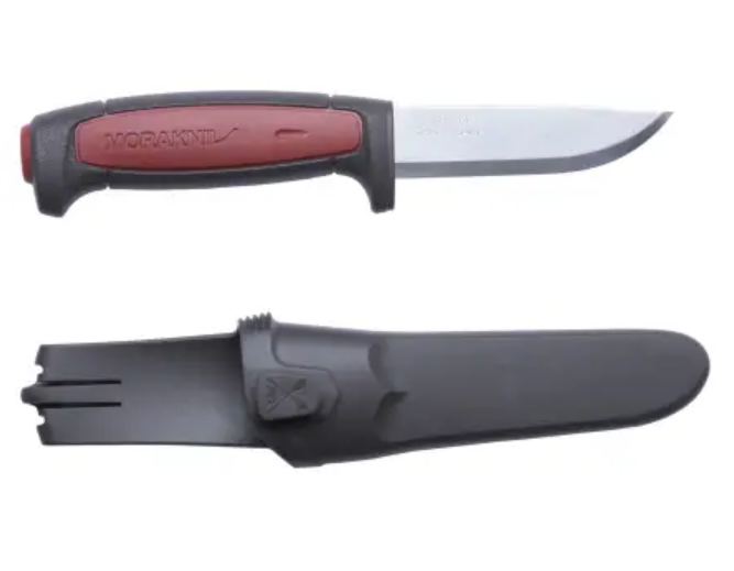 Morakniv Pro C 12243 Fixed Blade Knife with 9.1 cm Carbon Steel Blade