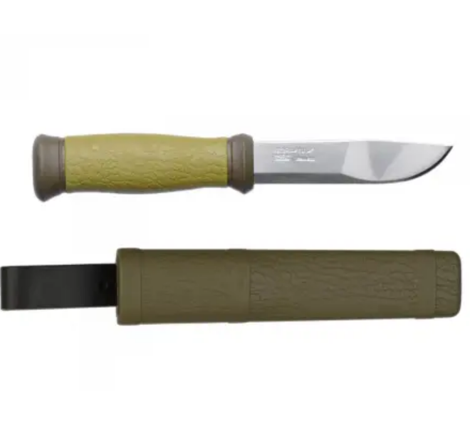 Morakniv 2000 Green Fixed Blade Knife 11.5 cm