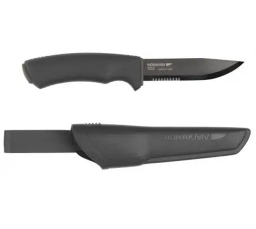Morakniv Bushcraft Black SRT Knife with 10.9 cm Blade