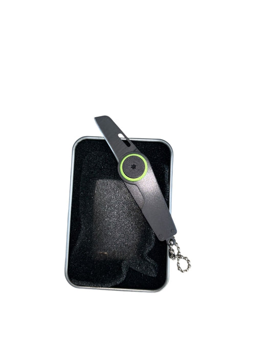 Compact Folding Tactical Pocket Knife with Keychain