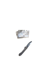 TG Titanium Folding Keychain Knife