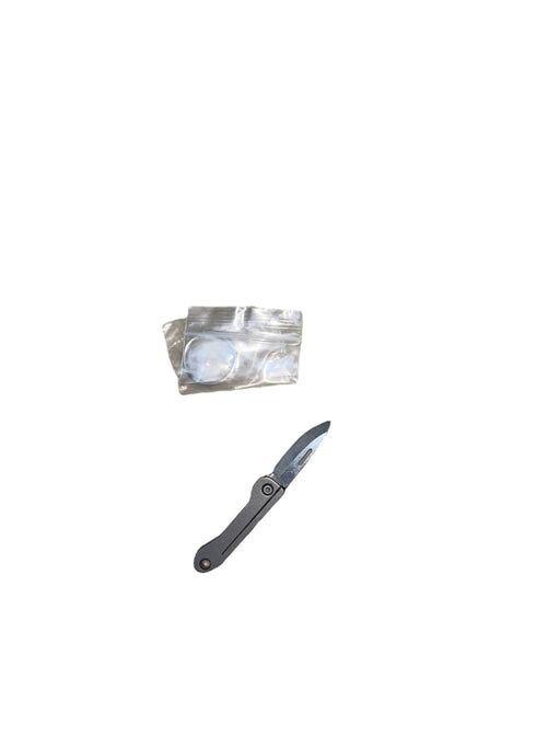 TG Titanium Folding Keychain Knife