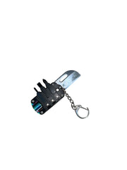 Portable Keychain with TG Folding Mini Knife