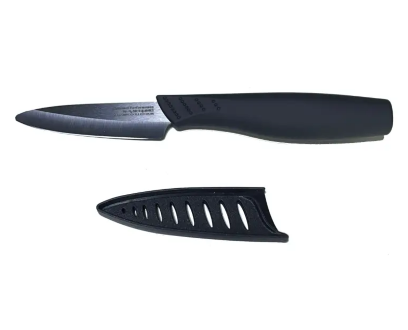 Gourmet Performance 3-Inch Ceramic Blade Knife - Black