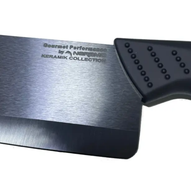 Gourmet Performance 6-Inch Ceramic Kitchen Knife (Mini Cleaver)