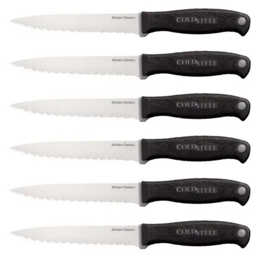 Cold Steel Kitchen Classics Steak Knife Set 11.8cm Blades