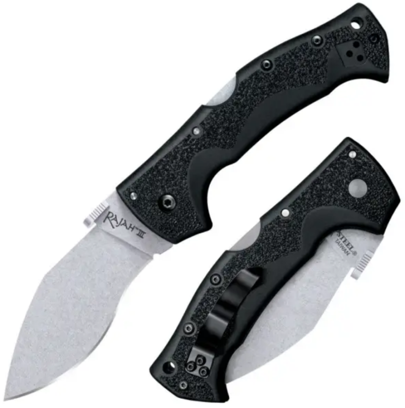 COLD STEEL Rajah III Pocket Knife with 8.3 cm Blade