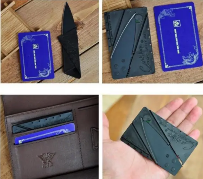Card-Style Knife with Surgical Steel Blade 76mm