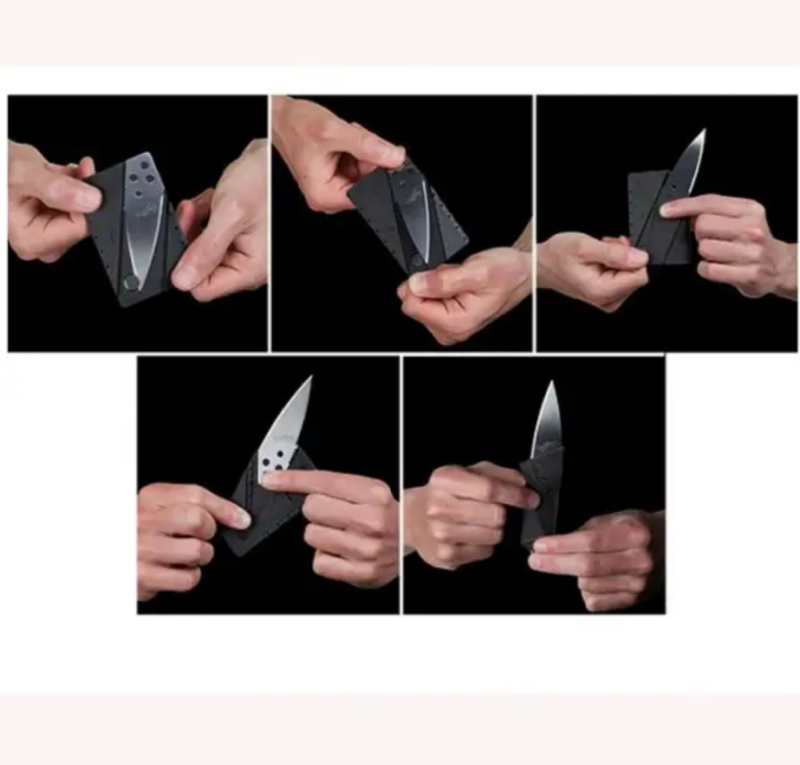 Card-Style Knife with Surgical Steel Blade 76mm