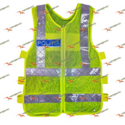 Reflective Vest with POLITIA Inscription