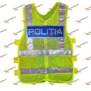 Reflective Vest with POLITIA Inscription
