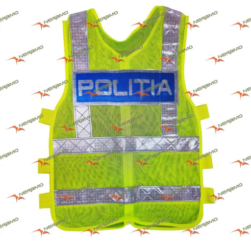 Reflective Vest with POLITIA Inscription