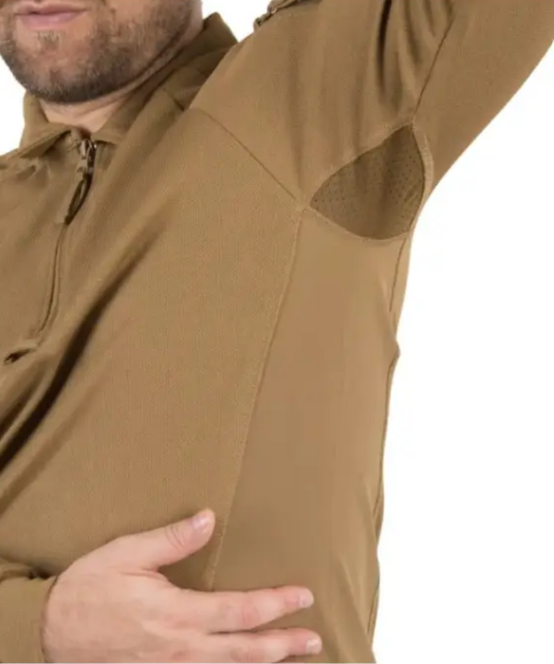 Helikon Long Sleeve Polo Shirt Coyote PD-RNG-TC-11 M/Regular