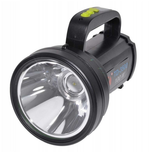 Rechargable Emergency LED Flashlight TD-3500 100W